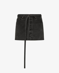 aligrace Belted Mini Skirt - Black | LSPACE Online