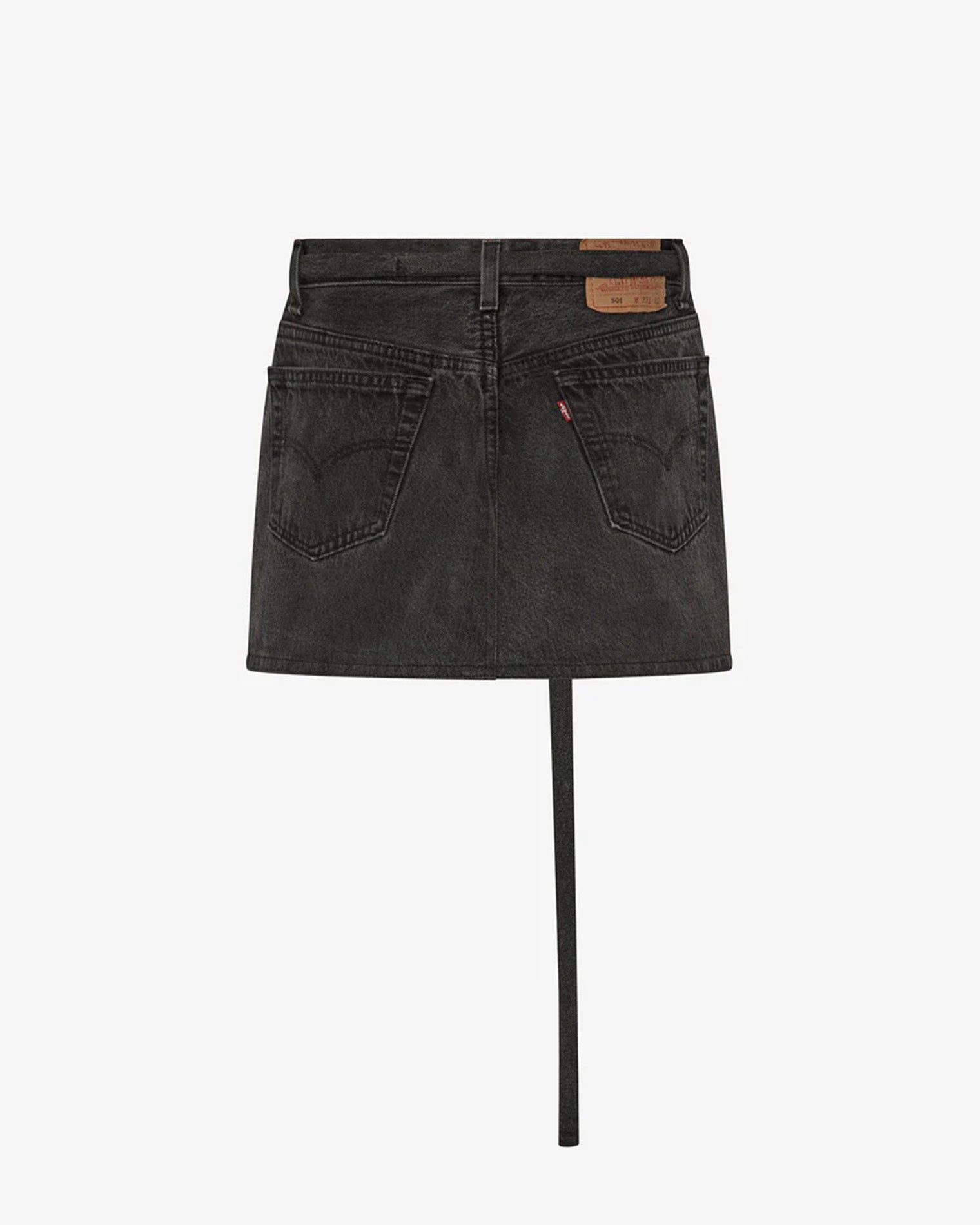 aligrace Belted Mini Skirt - Black | LSPACE Online