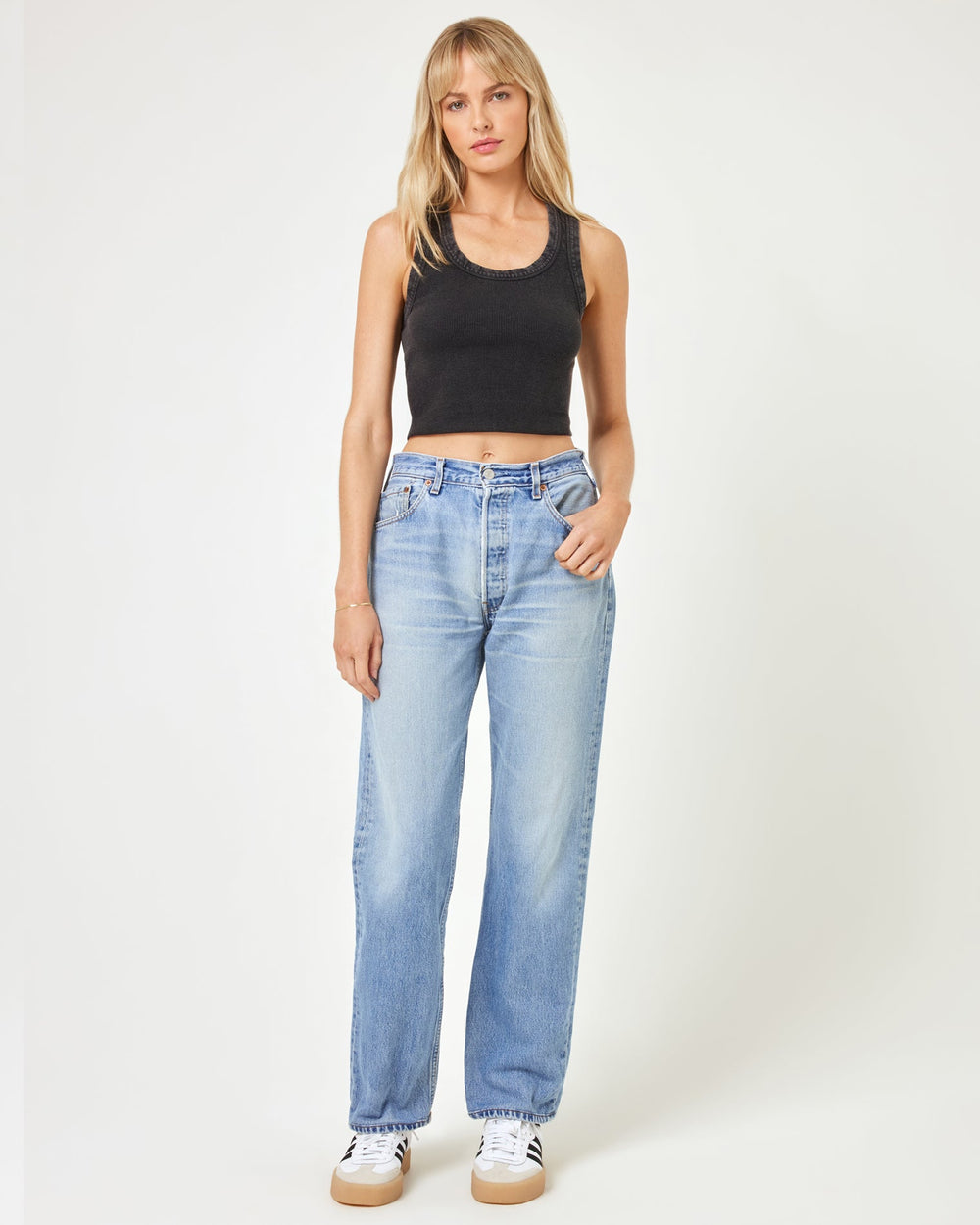 aligrace Brigette Baggy Denim Pant | LSPACE Discount