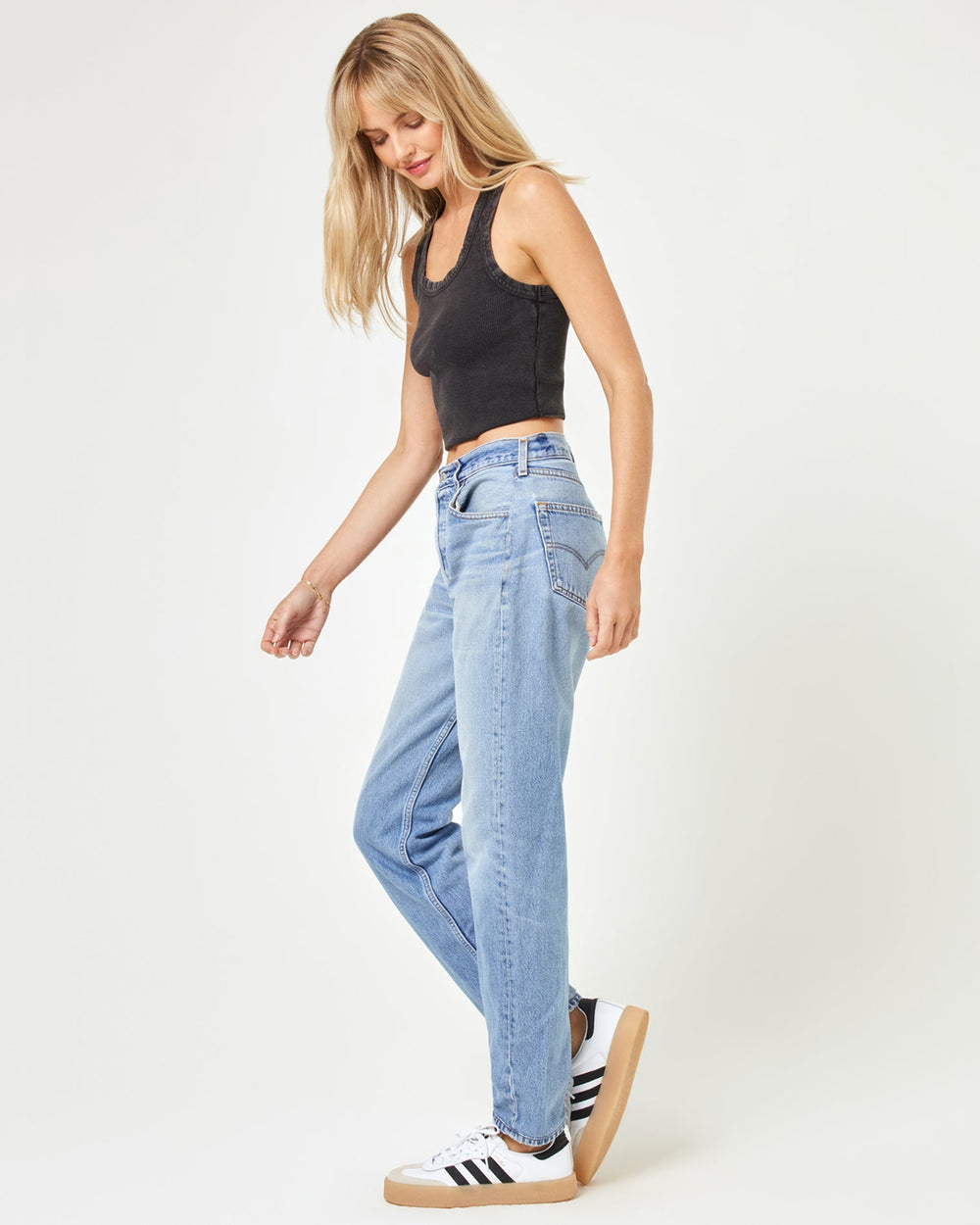 aligrace Brigette Baggy Denim Pant | LSPACE Discount