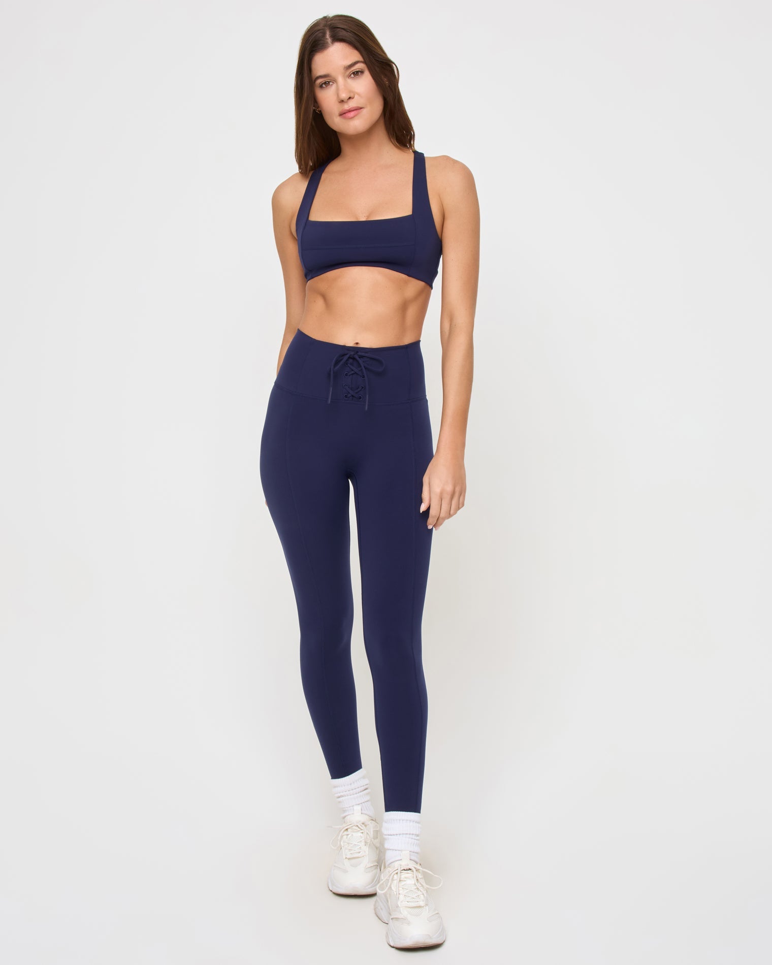 LSPACE Uppercut Bra - Black-Cream | LSPACE Online