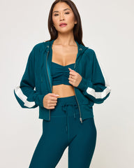 LSPACE Back To Back Jacket - Deepteal-Cream | LSPACE Online