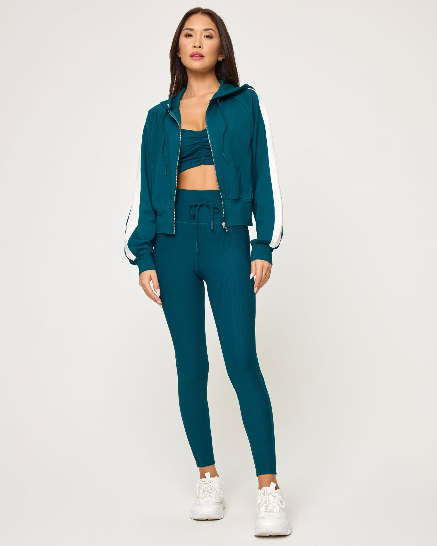 LSPACE Back To Back Jacket - Deepteal-Cream | LSPACE Online