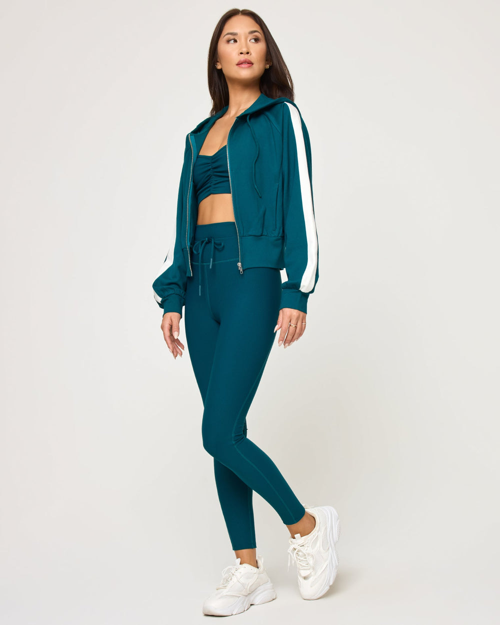 LSPACE Back To Back Jacket - Deepteal-Cream | LSPACE Online