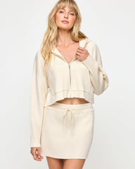 LSPACE Jet Set Hoodie - Cream | LSPACE Discount