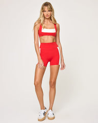 LSPACE Uppercut Short - Black-Cream | LSPACE Outlets