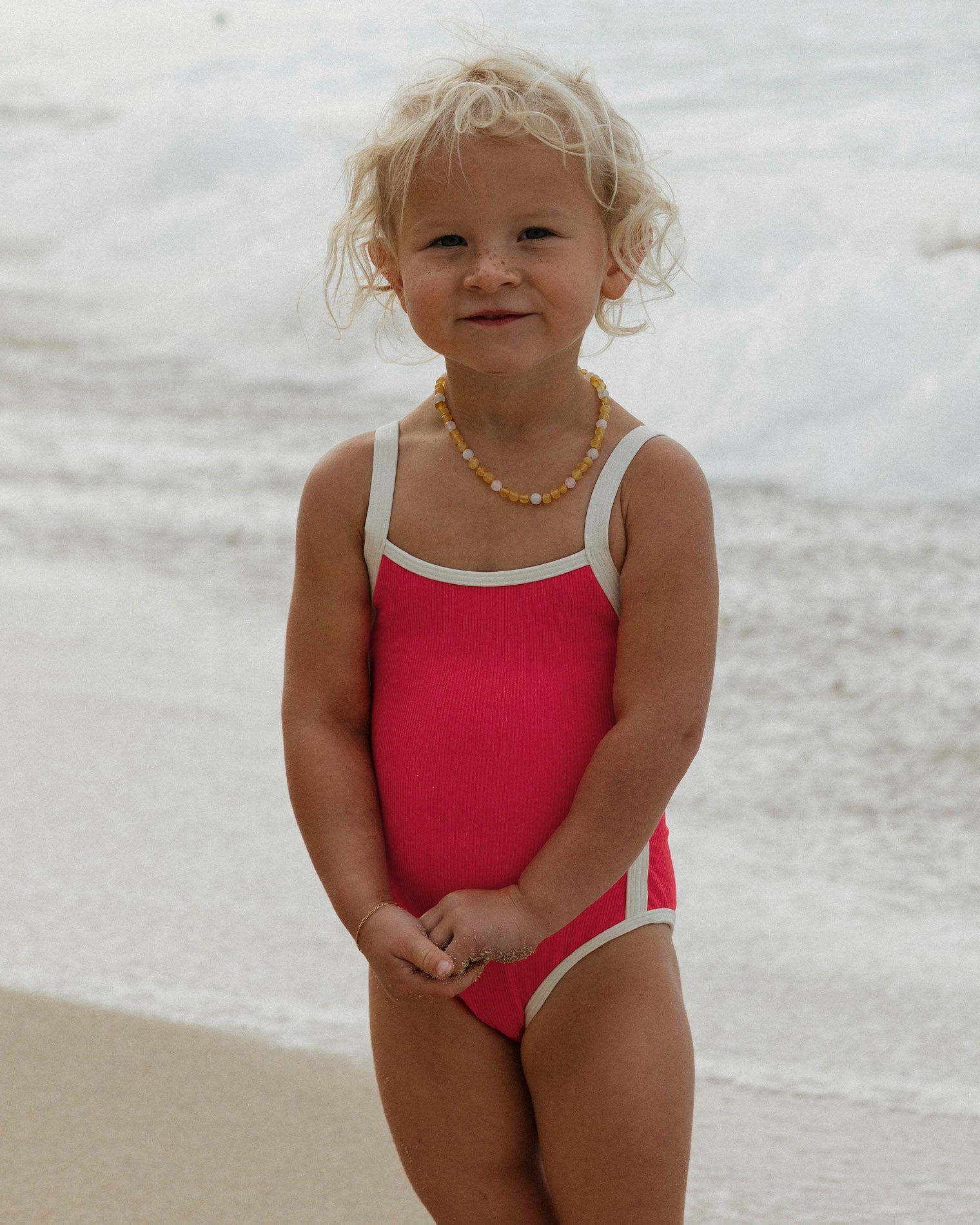 LSPACE Little L Beach Skipper One Pie - Pout/Cream | LSPACE US