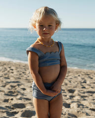 LSPACE Little L Seashell Swirl Set - Chambray | LSPACE For Sale
