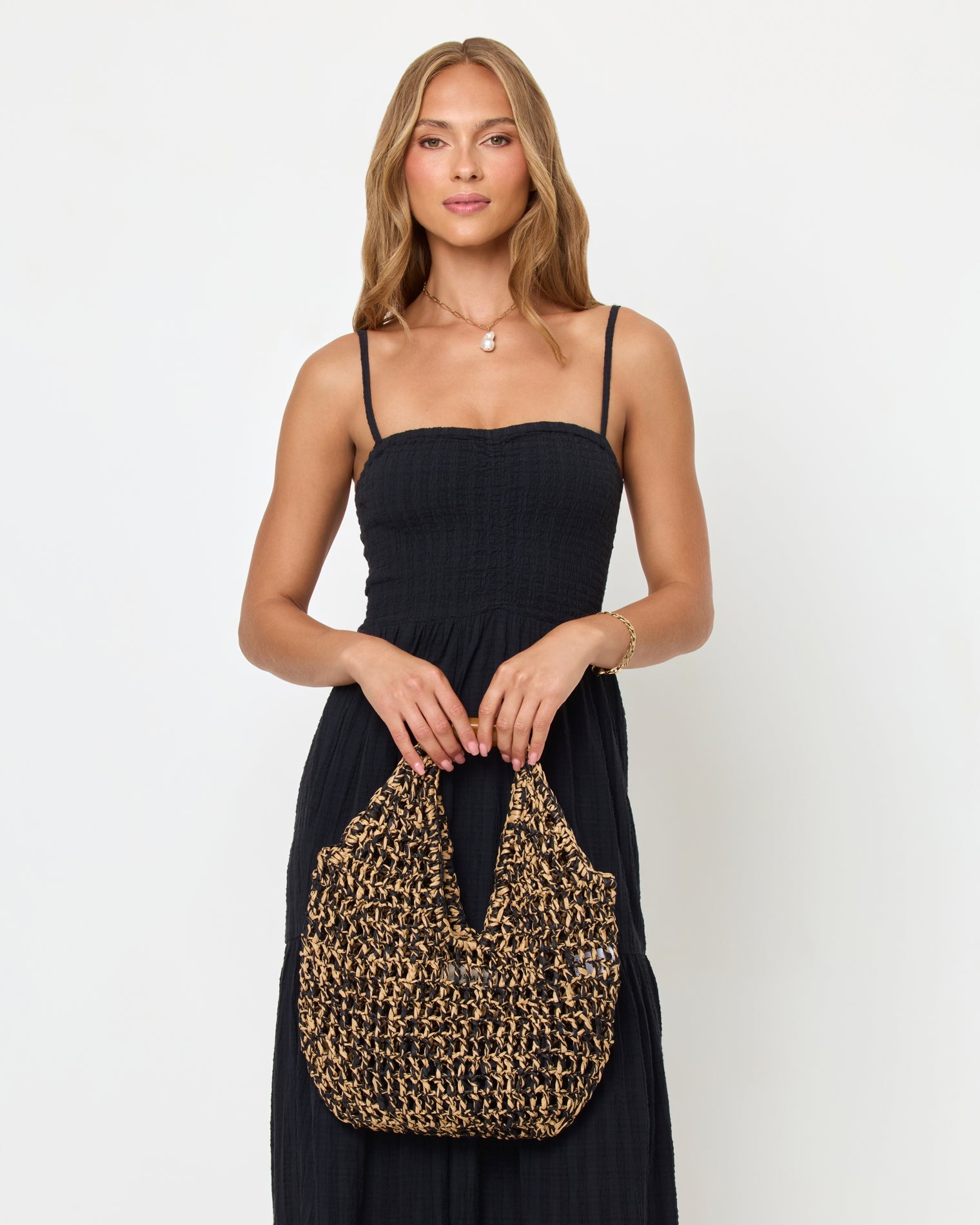LSPACE Faye Bag - Natural-Black | LSPACE Near Me