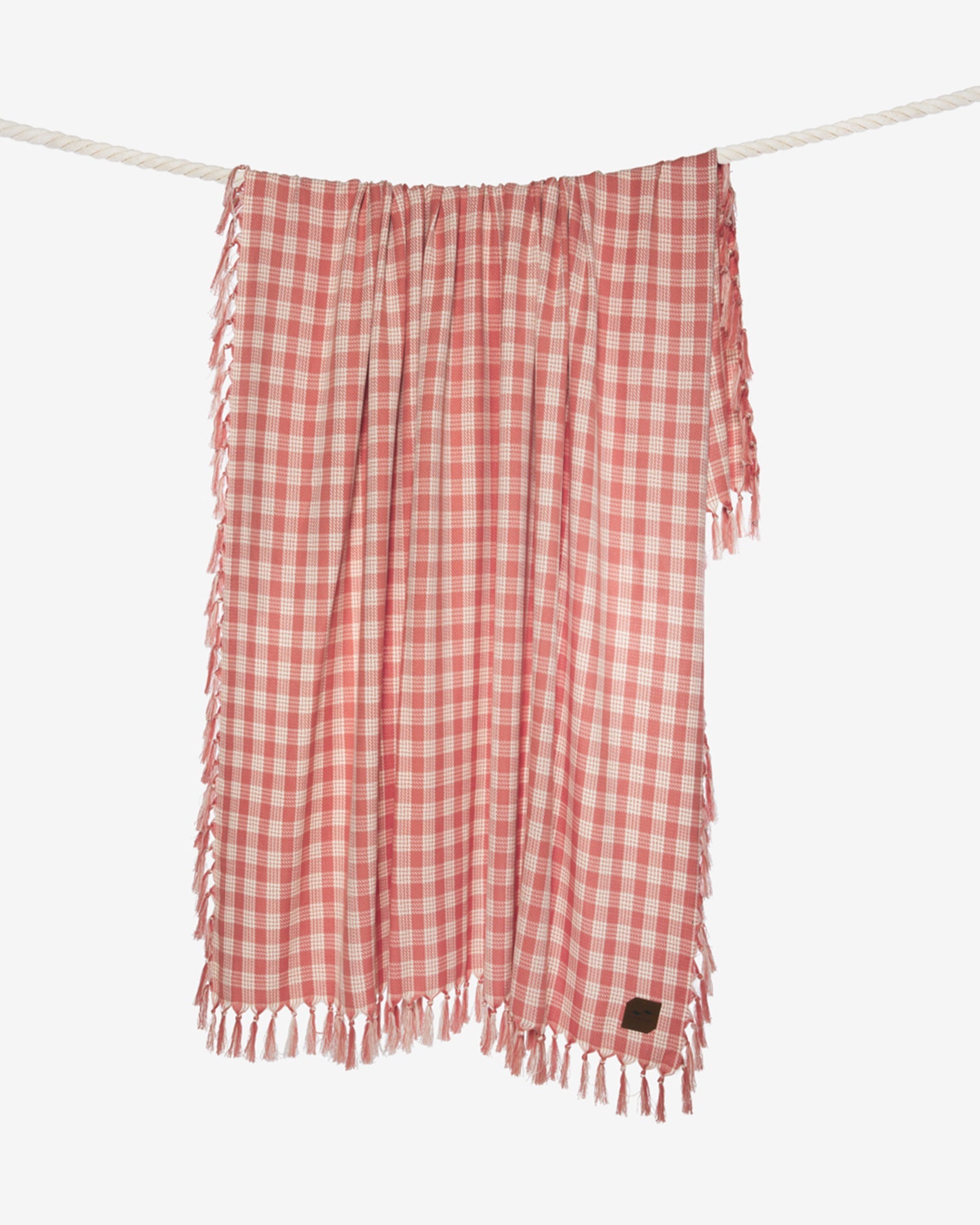 Slowtide Palaka Lightweight Beach Blanket - Guava | LSPACE Outlets